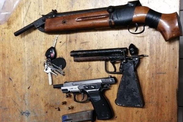 3 Arrested with illegal firearms linked to murder of security guard