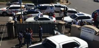 Two men shot dead while sitting in a bakkie, Pietermaritzburg. Photo: Arrive Alive