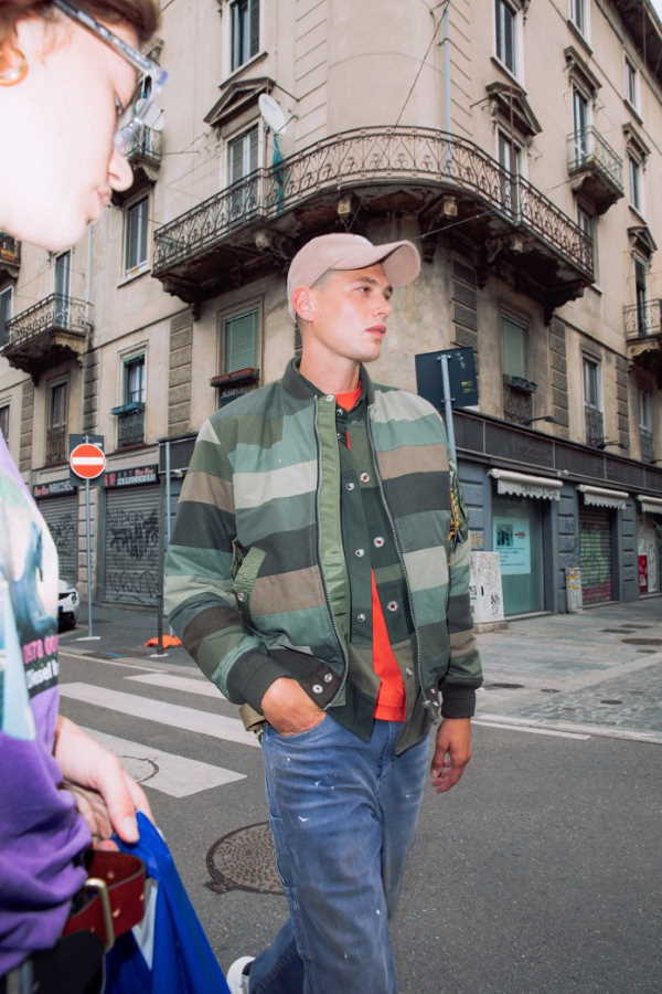 Diesel presents bold graphics, tie-dye and patchwork in their Autumn/Winter collection Diesel presents bold graphics, tie-dye and patchwork in their Autumn/Winter collection