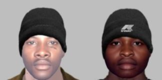 Rape of child (12), identikit of two suspects released, Graaff Reinet. Photo: SAPS