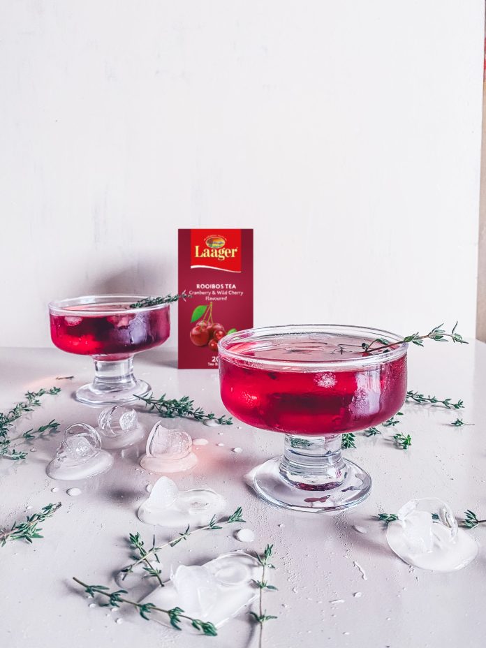 Homemade iced tea is as easy as 1-2-3 with Laager Rooibos Homemade iced tea is as easy as 1-2-3 with Laager Rooibos