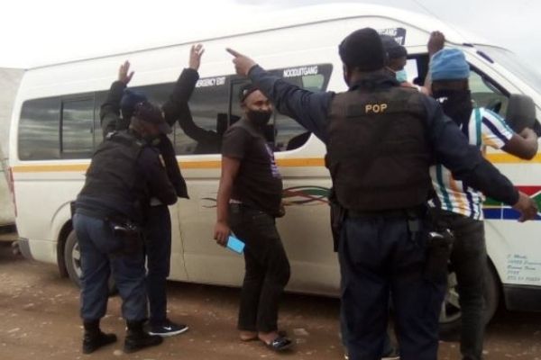 Police crackdown on crime in Bityi