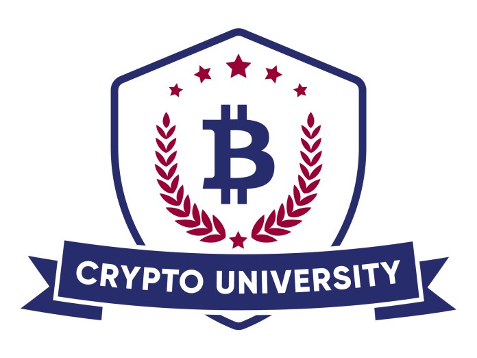 cryptocurrency logos school