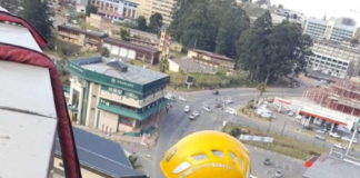 Skyriders carries out roof maintenance at Montecasino complex
