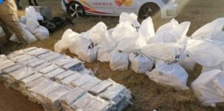 R400 million worth of cocaine recovered on the N1. Photo: SAPS