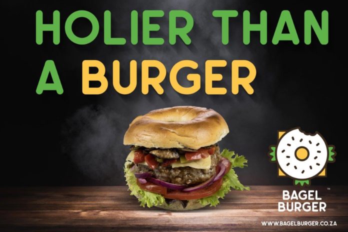 What’s holier than a burger? A bagel burger!