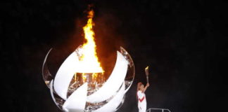 Tokyo Olympic 2020 flame