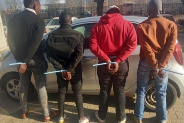 House robbery foiled, 4 arrested, Riebeeckstad House robbery foiled, 4 arrested, Riebeeckstad