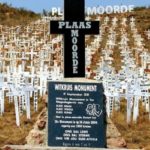 SA Farm murders: 'White Cross monument' memorial ceremony 4 September 2021. Photo: White Cross Monument Facebook