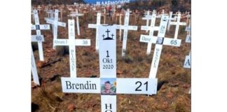 Photo’s – White cross memorial ceremony – Farm murders in South Africa