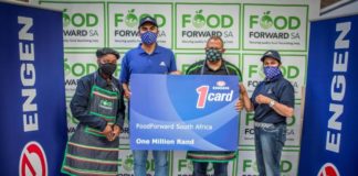 Engen marks World Food Day with another R1m fuel pledge to FoodForward SA Engen marks World Food Day with another R1m fuel pledge to FoodForward SA