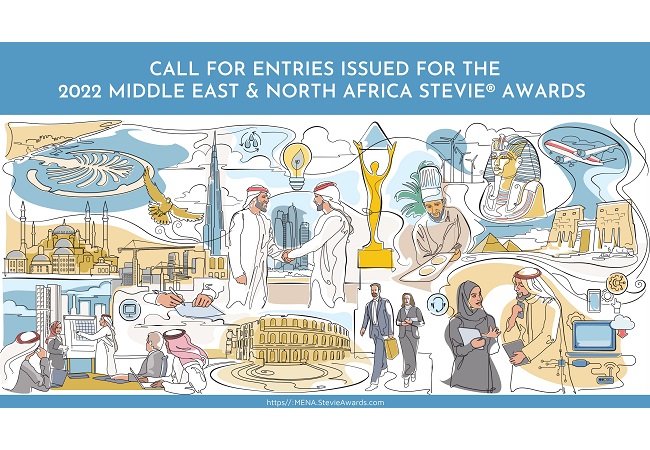 Call for Entries Issued for the 2022 Middle East & North Africa Stevie Awards