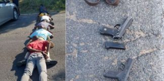 Sandton robbery foiled, 7 arrested with hijacked vehicle. Photo: SAPS
