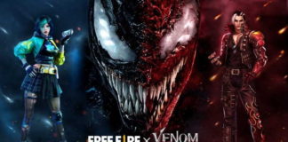 Experience utter chaos with the Free Fire x Venom Experience utter chaos with the Free Fire x Venom