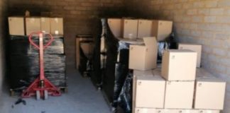 Counterfeit alcohol consignment recovered, Muldersdrift
