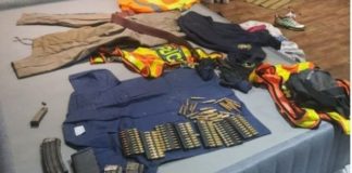 Blue light robberies: Suspect on bail, again arrested with police gear and ammo Blue light robberies: Suspect on bail, again arrested with police gear and ammo