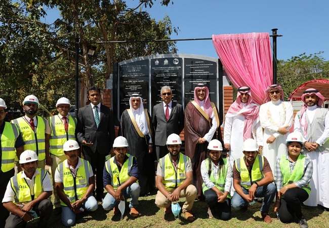 Saudi Fund for Development Inaugurates and Lays a Foundation Stone for Two Vital Projects in Sri Lanka