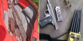 Gauteng police recover AK47 assault rifle after high speed chase