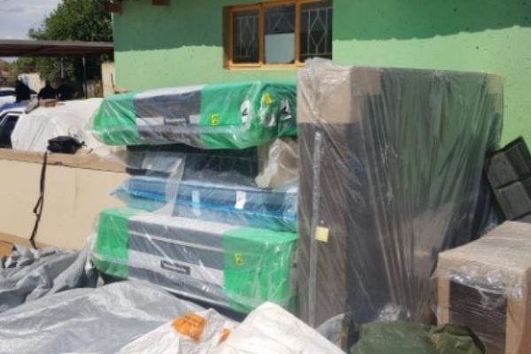 Hijacked delivery bakkie and furniture recovered, Mamelodi Hijacked delivery bakkie and furniture recovered, Mamelodi