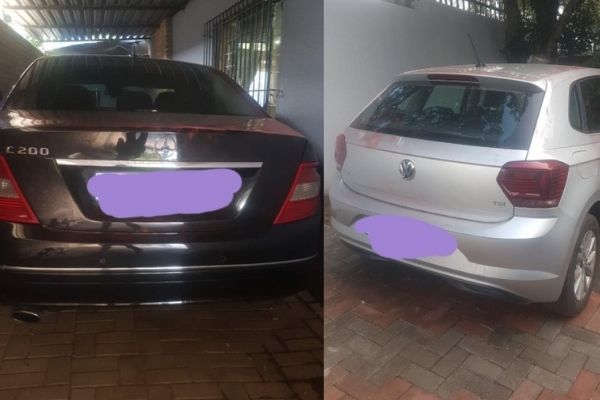 Hijacked vehicles recovered, 2 arrested, Roodepoort Hijacked vehicles recovered, 2 arrested, Roodepoort