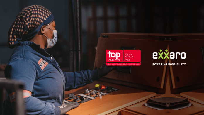 Exxaro Achieves Status as Top Employer in South Africa for 2022