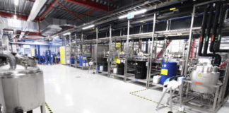 Canon has opened a new state-of-the-art production facility for water-based, polymer inks