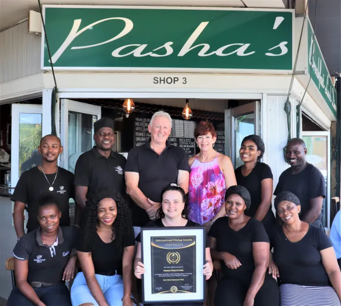 Pasha’s wins International Dining Award