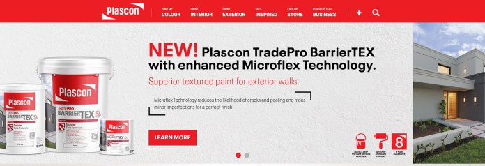 Plascon Store, an e-commerce platform tailor-made for retailers and contractors.