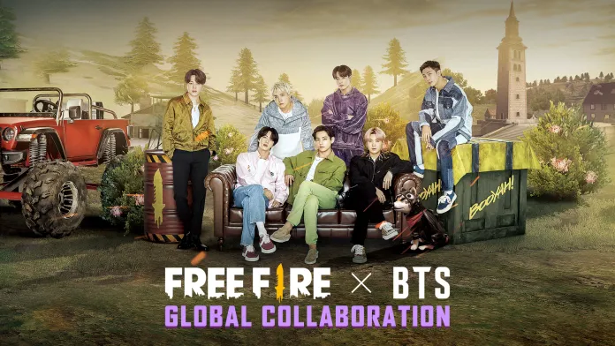 1st Century Pop Icons BTS is Free Fire’s latest global brand ambassador