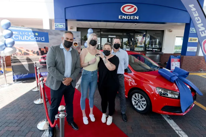 Lucky Kuils River local wins new VW Polo in Engen competition