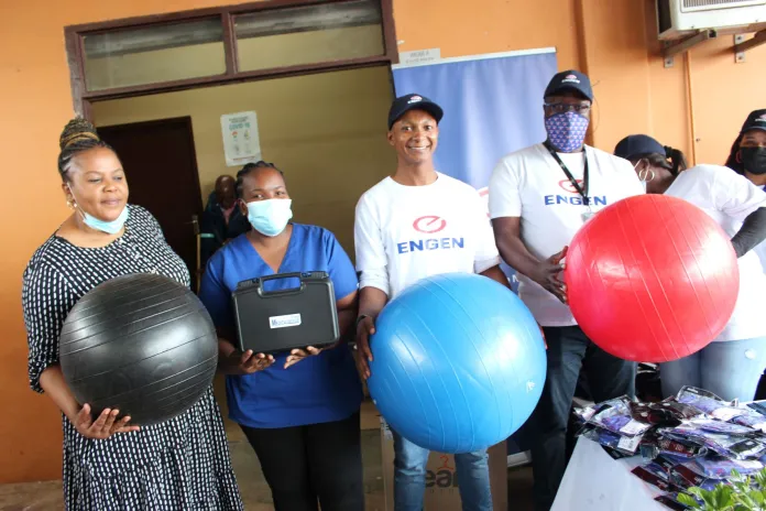 Engen contributes crucial new equipment to Mason Lincoln Special School