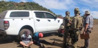 Illegal mining syndicate bust, shootout leaves 3 wounded, Rustenburg. Photo: SAPS