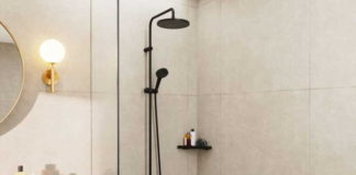 Vernis Blend shower systems from hansgrohe
