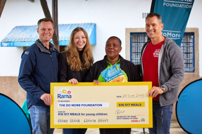 Over R600 000 donation to feed hundreds of children under 5 at South African ECD Centres
