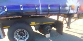 Theft of truck wheels, Garies police nab 3 suspects after high speed chase. Photo: SAPS