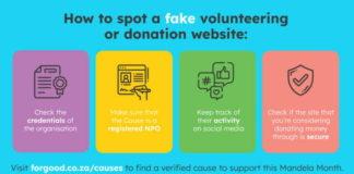 Avoid charity scams