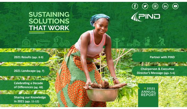 Challenges and Wins of Development in Nigeria’s Niger Delta Delivered in PIND 2021 Annual Report Challenges and Wins of Development in Nigeria’s Niger Delta Delivered in PIND 2021 Annual Report