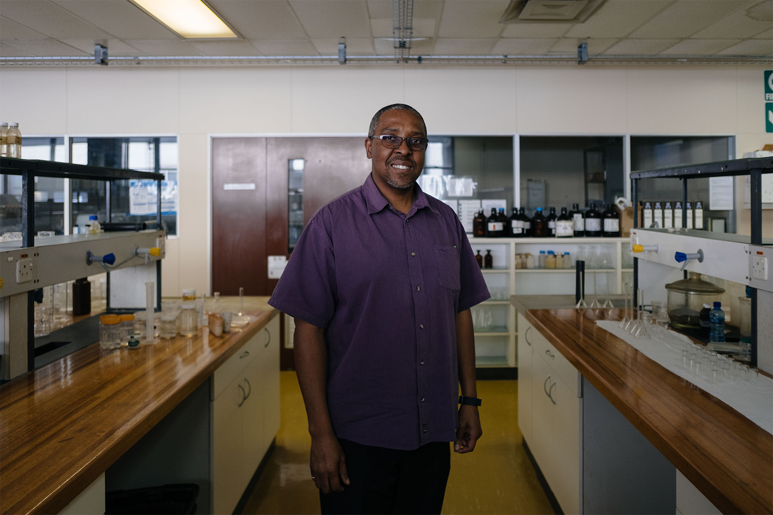 Phumelele Gama, head of the botany department at Nelson Mandela University.