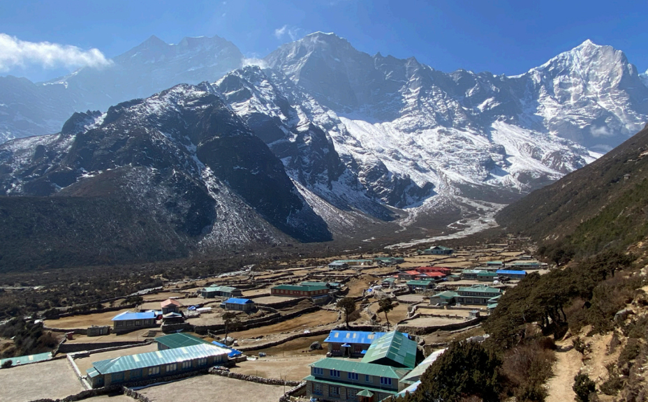 Thame is one of the villages near Sagarmatha where the Sherpas live.