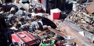 Weekend operations lead to 53 arrests, seizure of mining equipment, Kagiso. Photo: SAPS