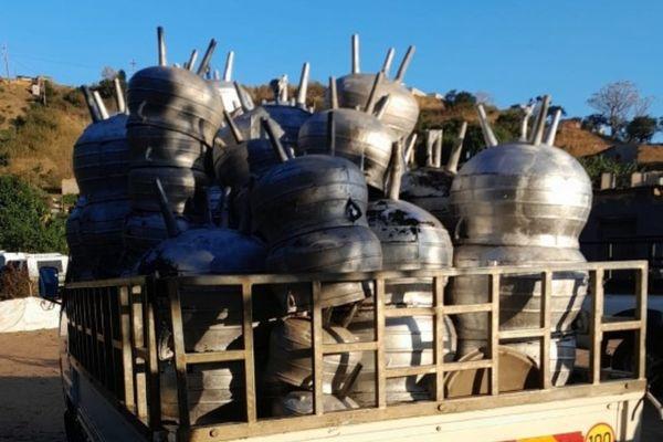 Stolen copper used to manufacture pots, 4 arrested, KwaMakhutha