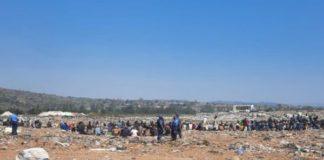 165 Illegal immigrants arrested at a Pietermaritzburg dump site. Photo: SAPS