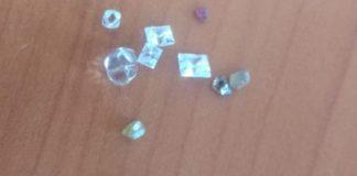 Hawks nab suspect attempting to sell uncut diamonds, Mahikeng. Photo: SAPS