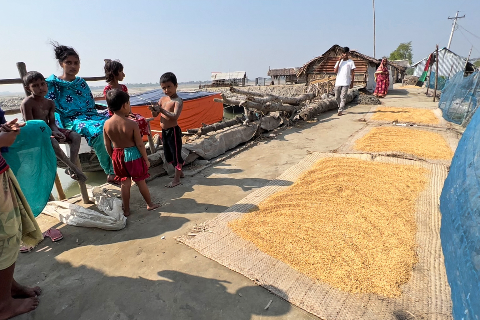 The coastal communities in Satkhira are heavily dependent on agriculture