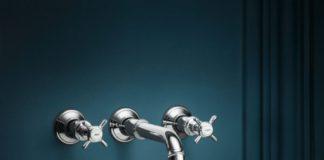 AXOR's beautiful elegant bathroom accessories from a bygone era, with cutting edge technology