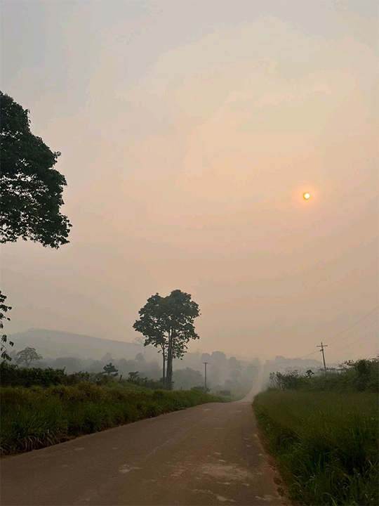 Apuí, a municipality in Amazonas state, woke up on Aug. 23 covered in a cloud of smoke.