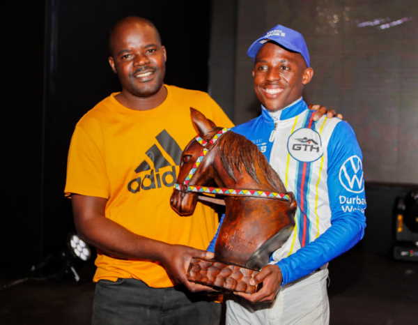 GTH top jockey awarded winner’s trophy made by local craftsman GTH top jockey awarded winner’s trophy made by local craftsman