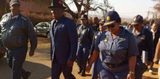 Vigilantism, mob attacks and murders, Police Minister visits Limpopo. Photo: SAPS