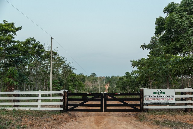 Entrance to São Nicolau Farm