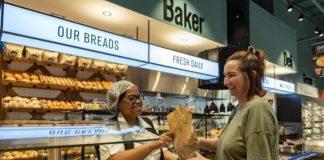 Lakefield Mall Checkers Foods supermarket Opening: Refilwe Lekalakala; Linda Naude